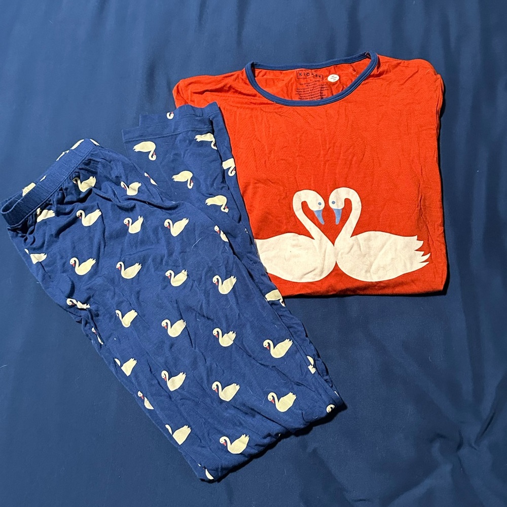 KicKee Pajama Set Women’s Size L